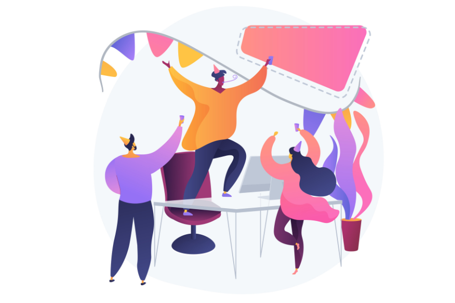 évènement festif, joyeux et collaboratif